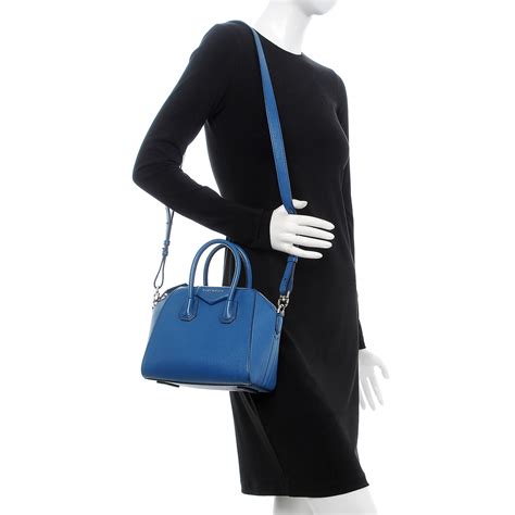 electric blue givenchy bag|GIVENCHY Sugar Goatskin Mini Antigona Electric Blue.